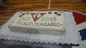 90 años del Club Sayago el pastel del cumple !